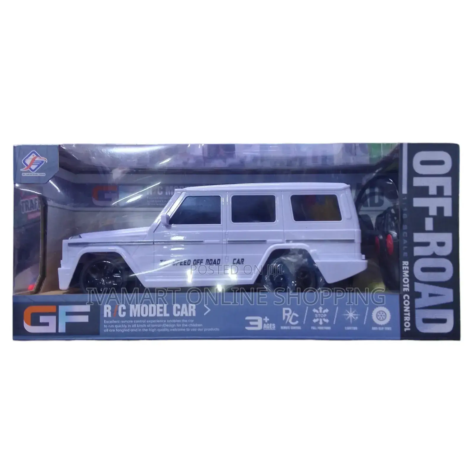 G-Wagon Car Toy for Kids (White) - Remote Control