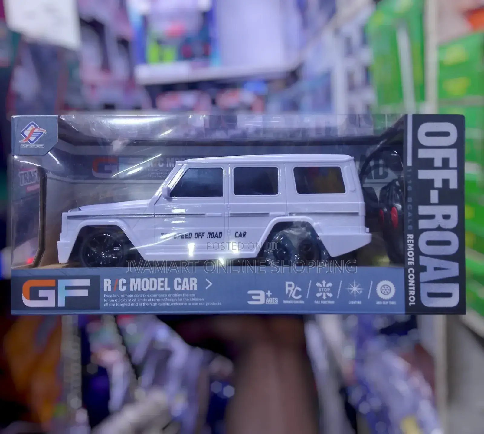 G-Wagon Car Toy for Kids (White) - Remote Control