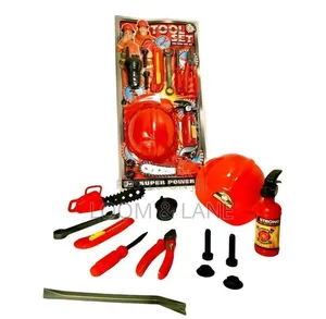 13-Piece Fire Fighter Hero Kids Tool