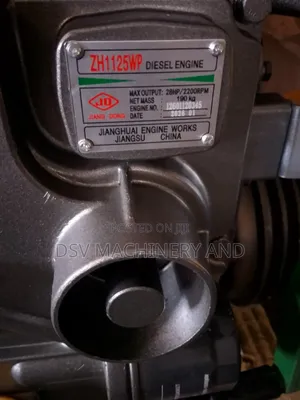 28 Hp Water Pump Water Cooled Jiang Dong Jd Diesel Engine