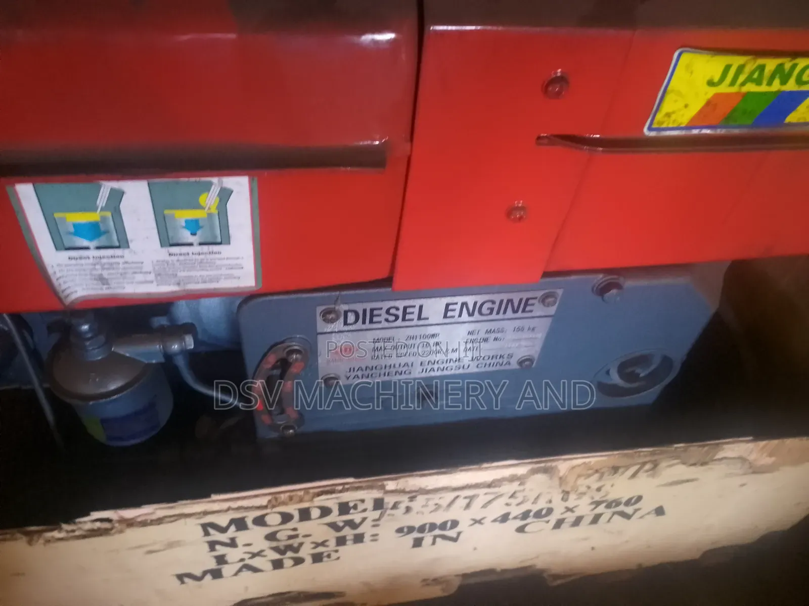 Jiang Dong Jd Diesel Engine 16hp Water Pump Water Cooled