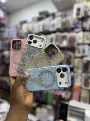 Glittery Magsafe-Compatible Phone