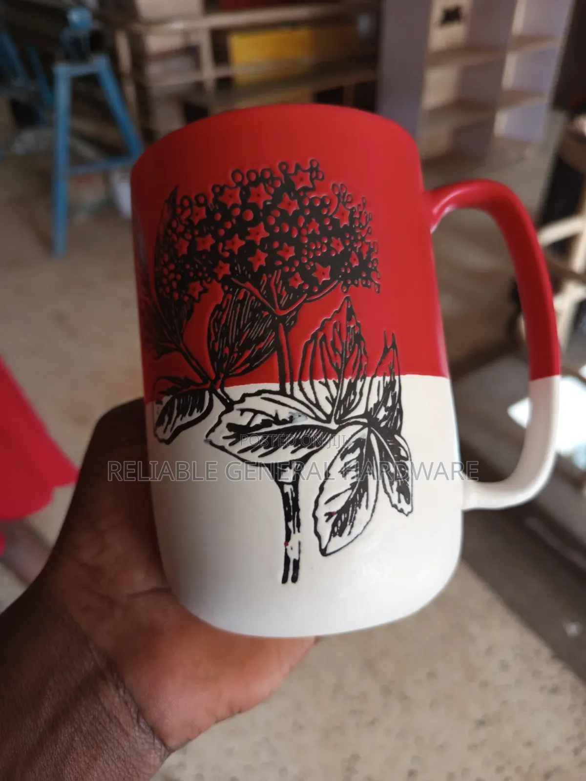 6pieces Dinner Ceramic Cups 500ml