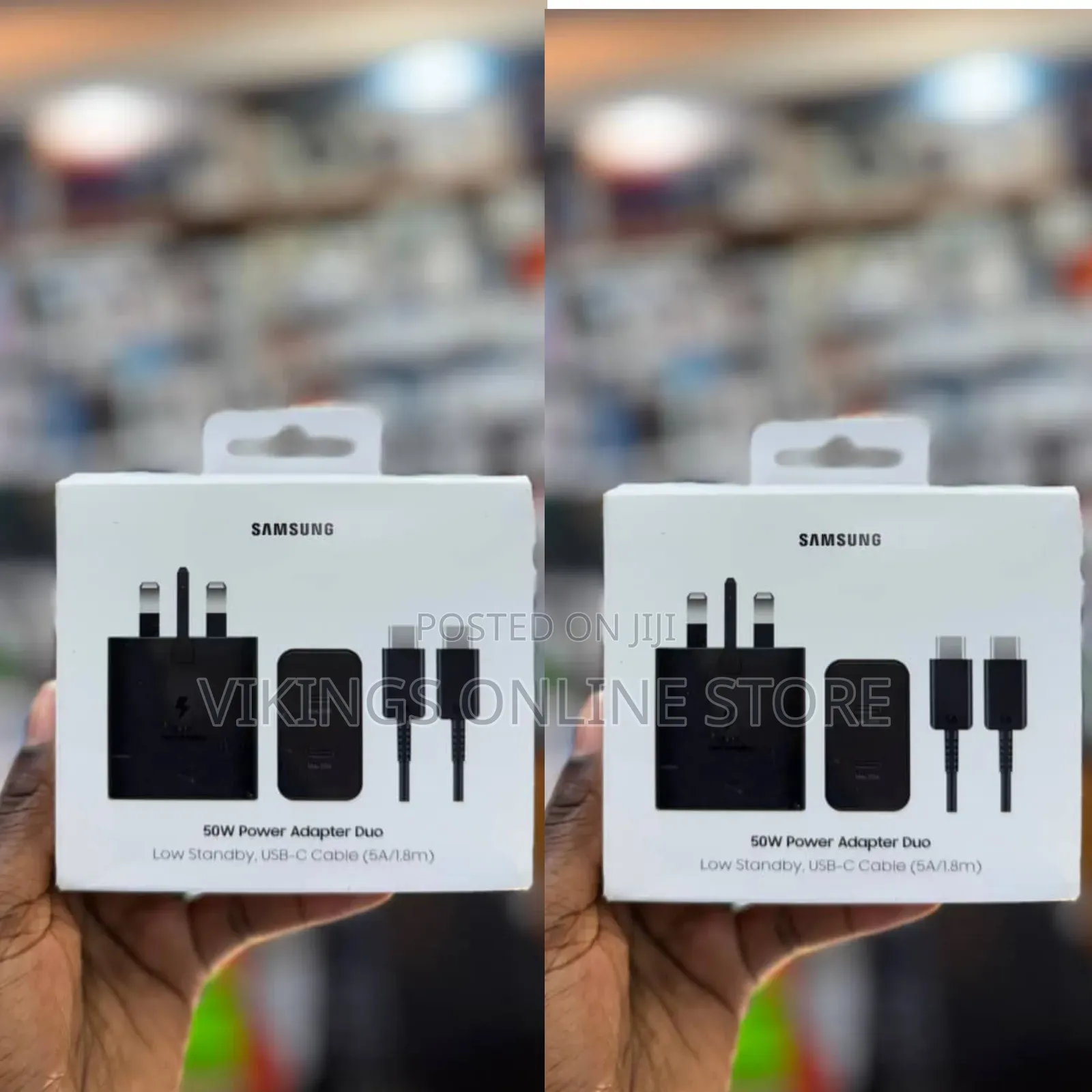 Original Samsung 50w Power Adapter Duo With 1.8m Cable