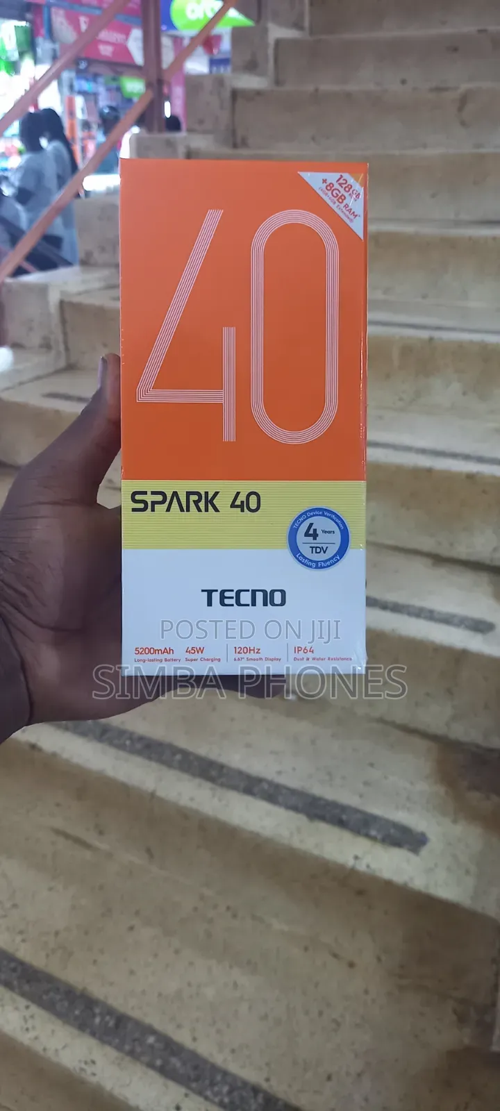 New Tecno Spark 40 256 GB Black