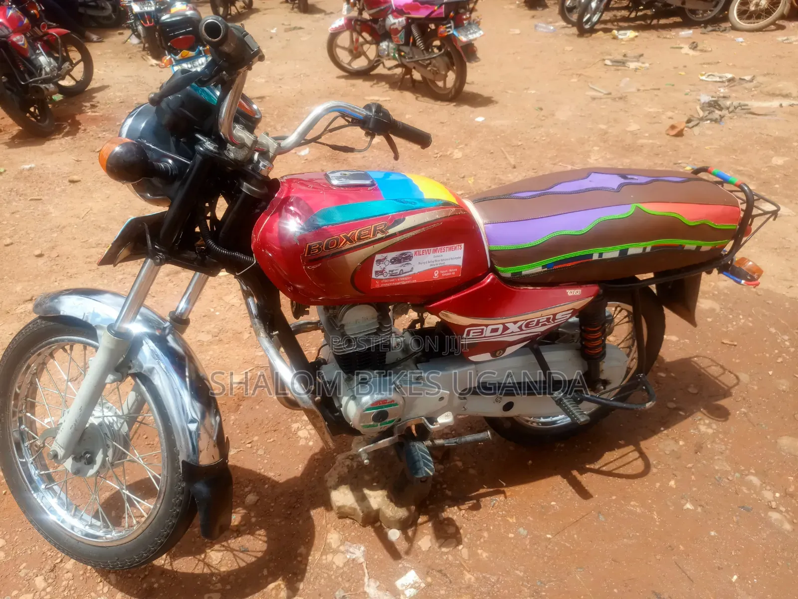 Bajaj Boxer 2022 Red