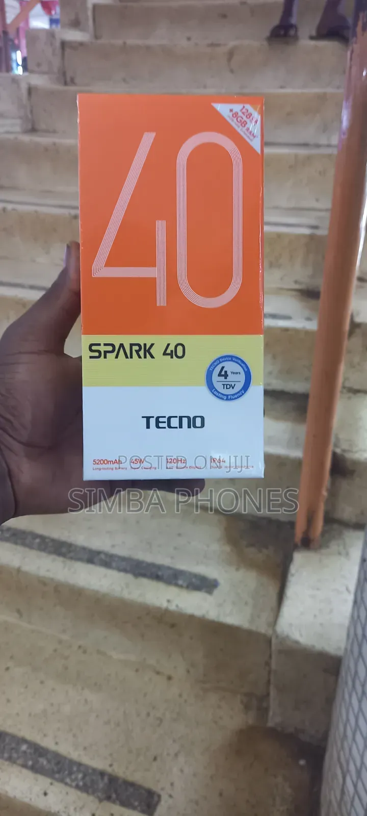 New Tecno Spark 40 256 GB Blue
