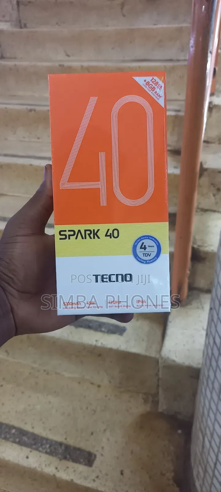 New Tecno Spark 40 256 GB Blue