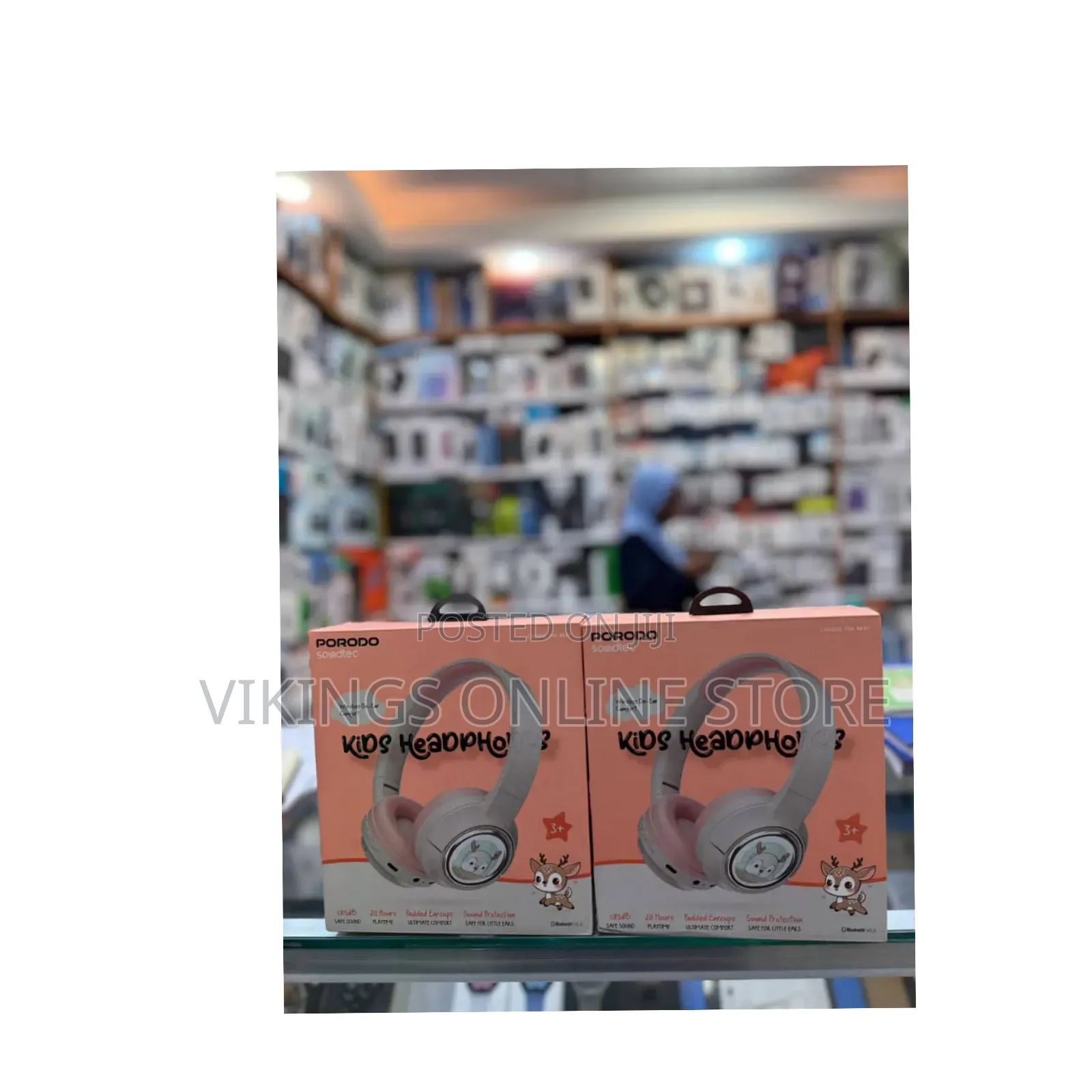 Porodo Soundtec Moose Wireless Kids Headphone