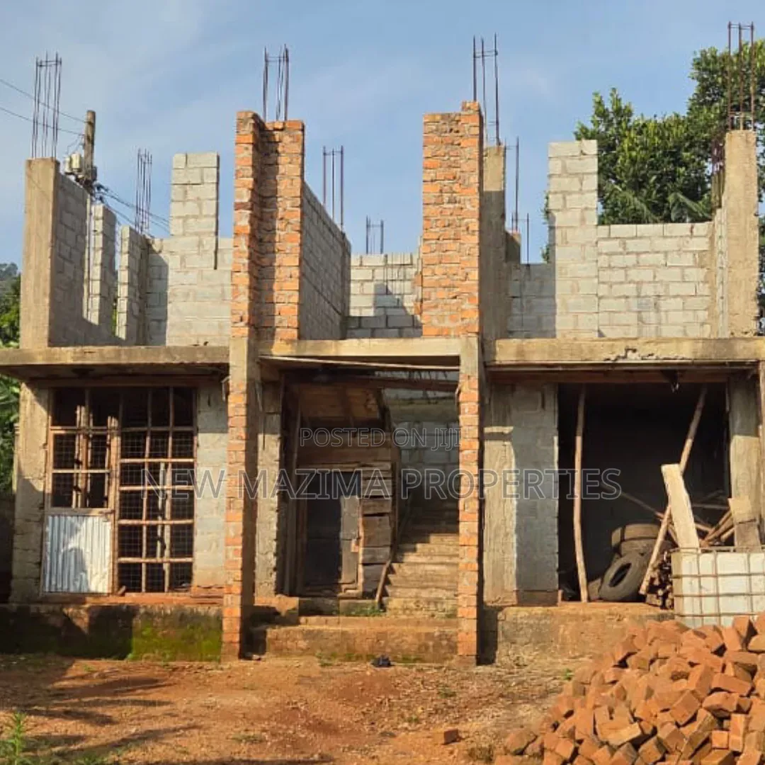 Semi Finished Double Stroy Home on 100 T X 50 T on Forced Sale in Kigo