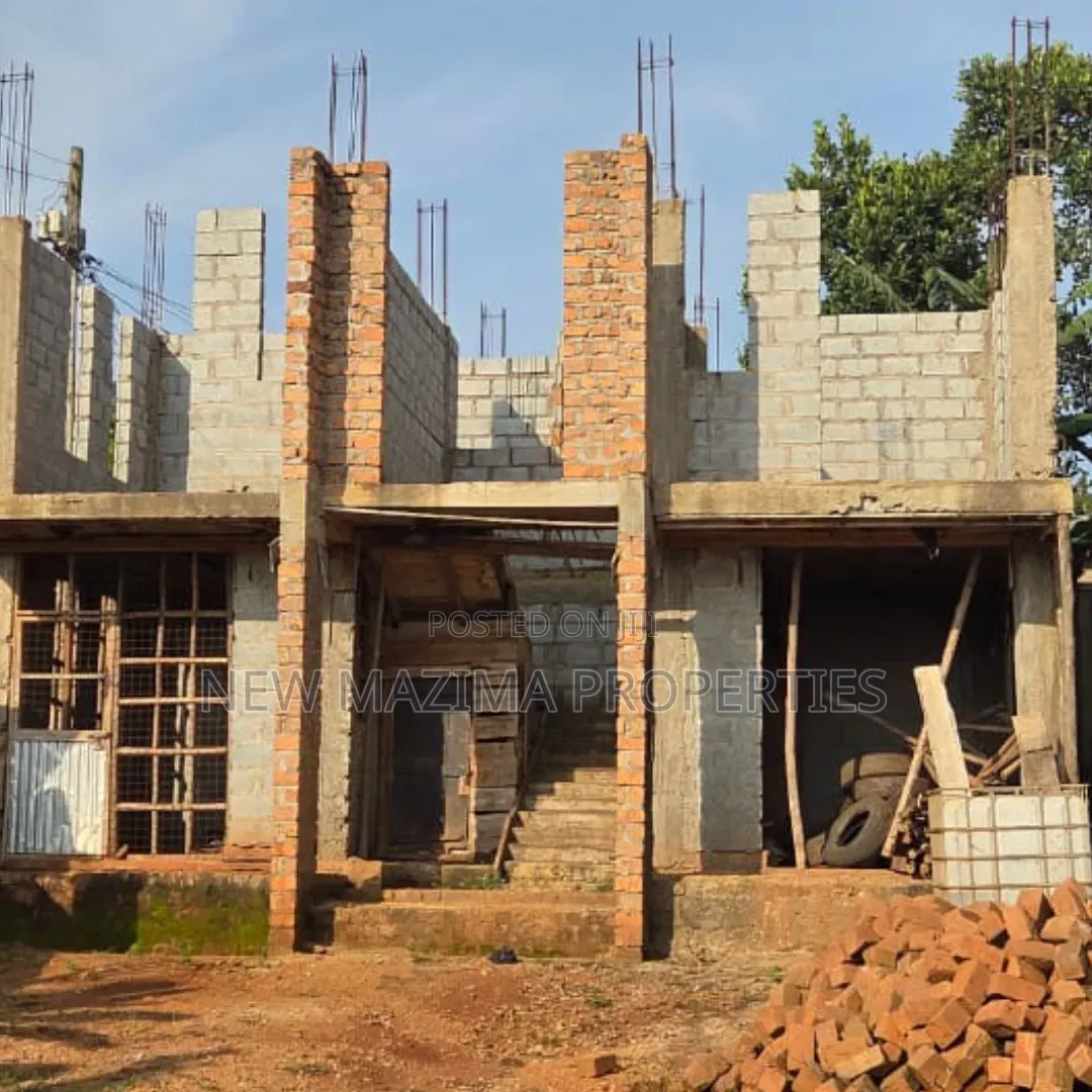 Semi Finished Double Stroy Home on 100 T X 50 T on Forced Sale in Kigo