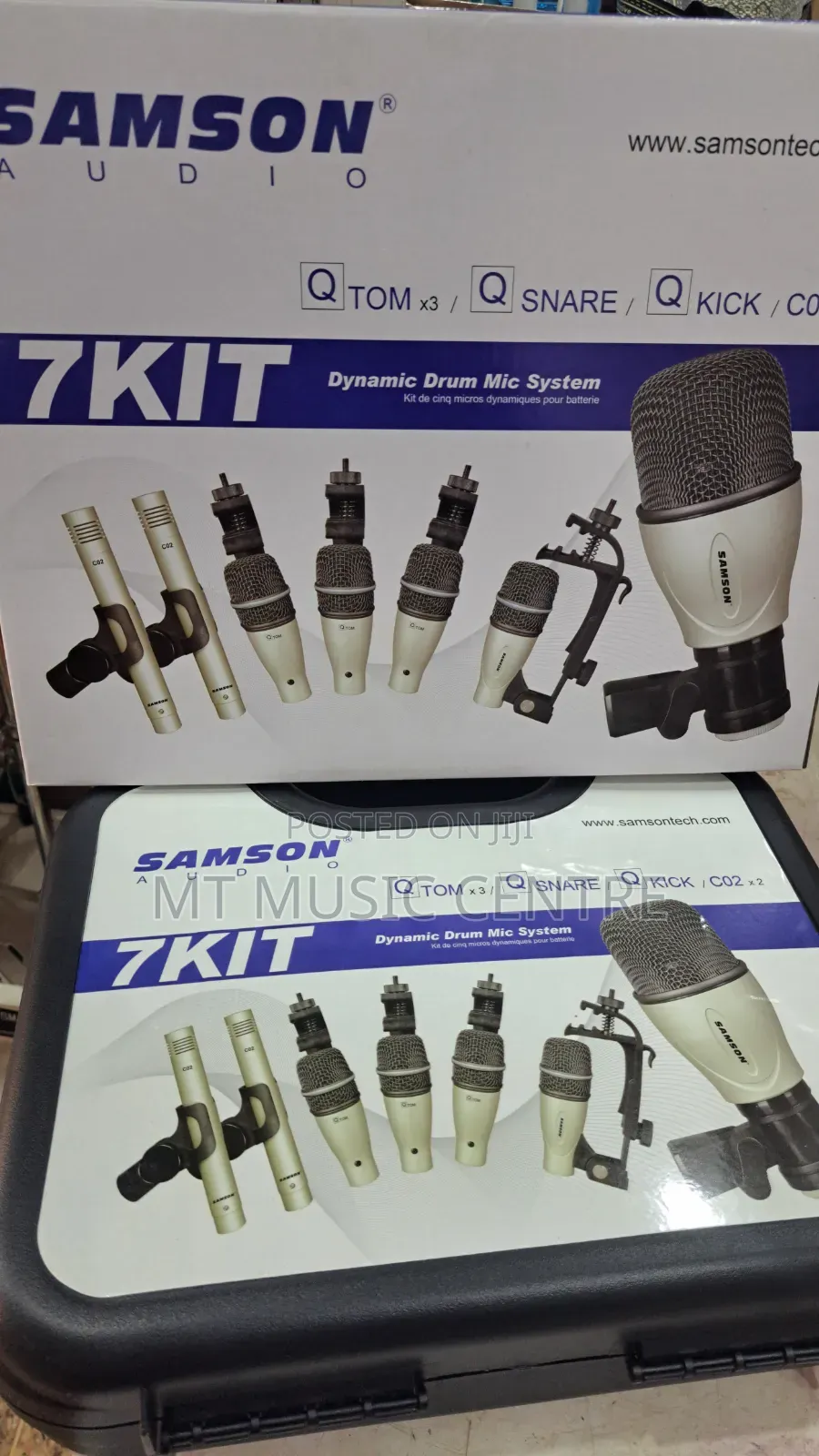 Samson Audio Dynamic Drum Microphone System Drumkit