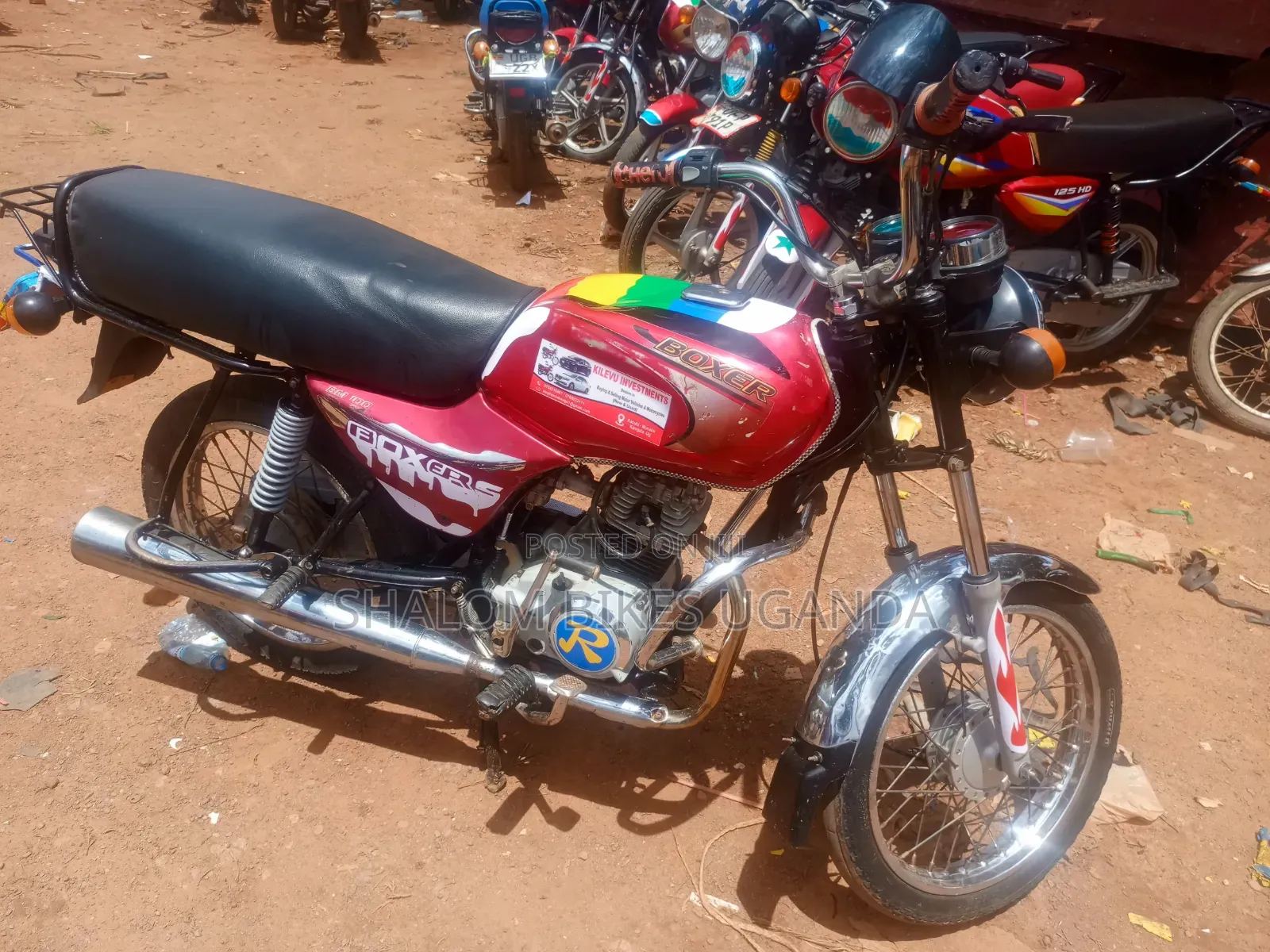 Bajaj Boxer 2022 Red