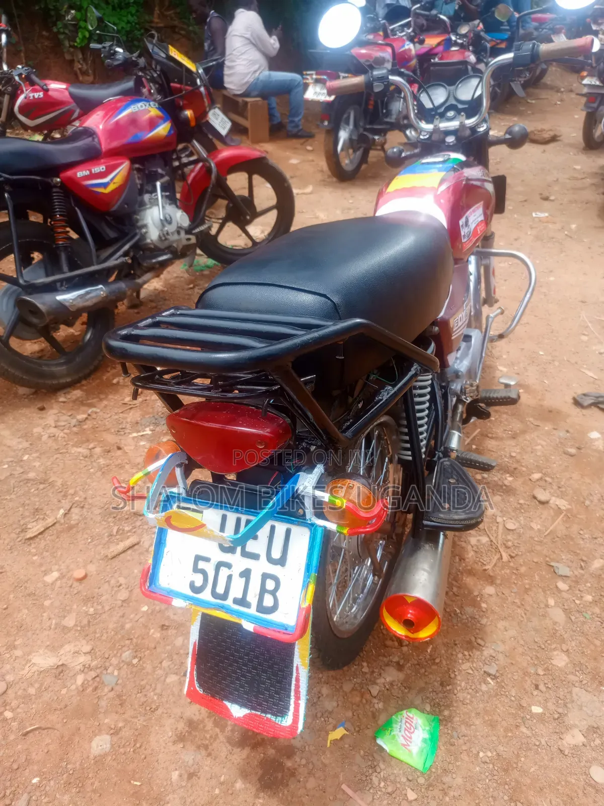 Bajaj Boxer 100 2022 Red
