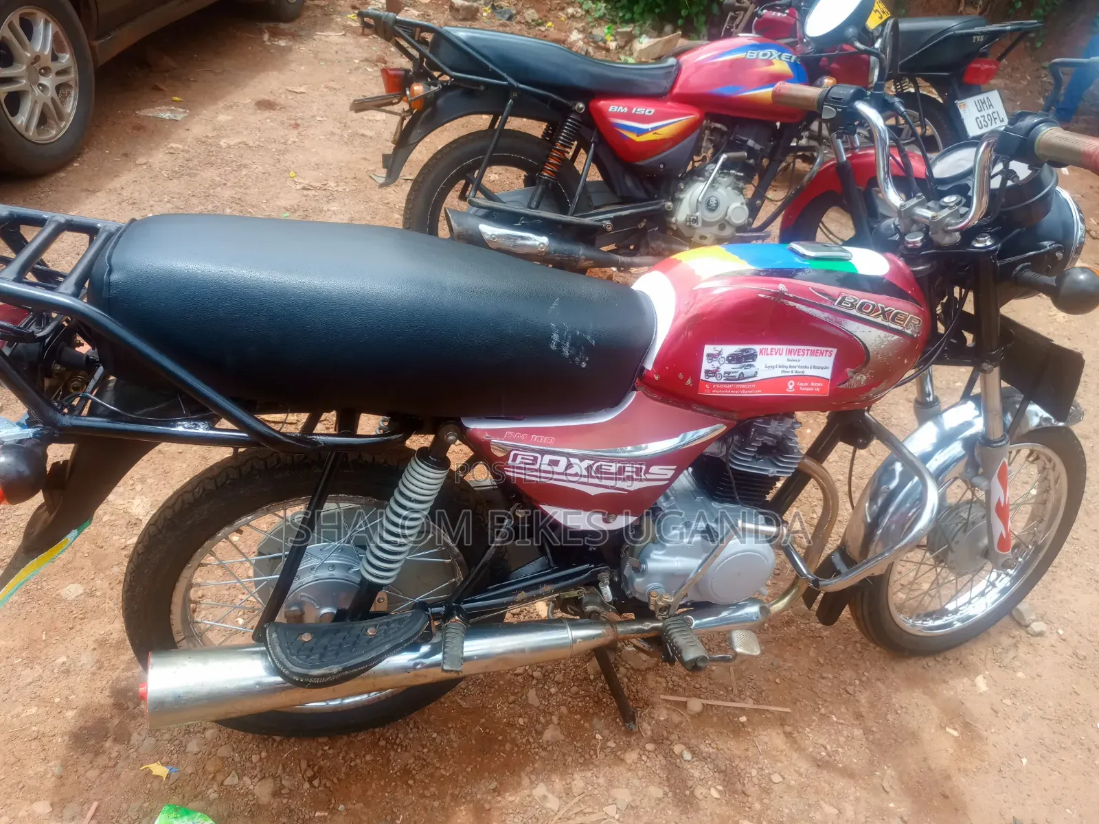 Bajaj Boxer 100 2022 Red