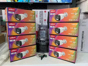 8 Channel Bydpowerhw Dahua Night Vision CCTV Camera Full Kit