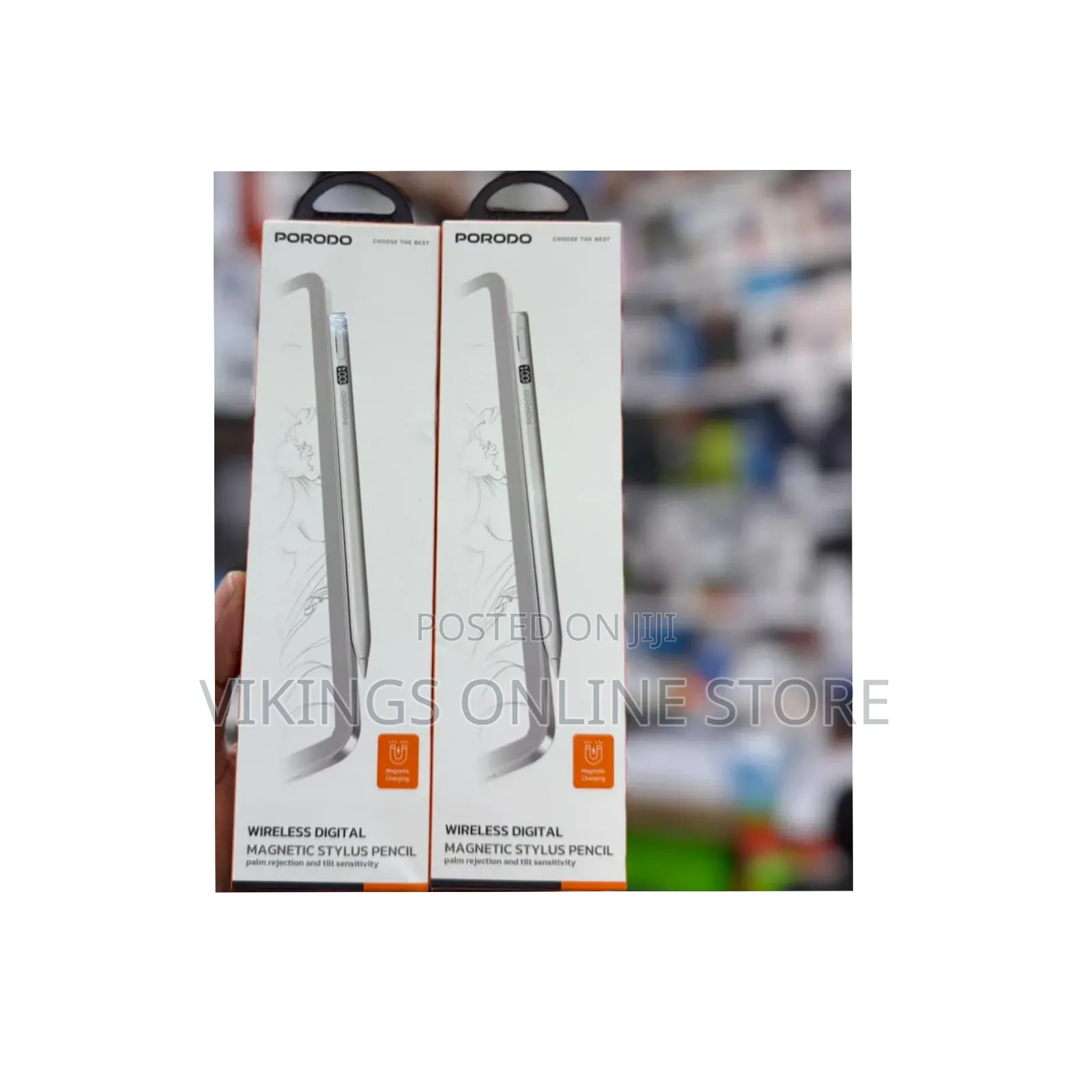 Porodo Magnetic Stylus Pen for Apple iPad (2018-2025)