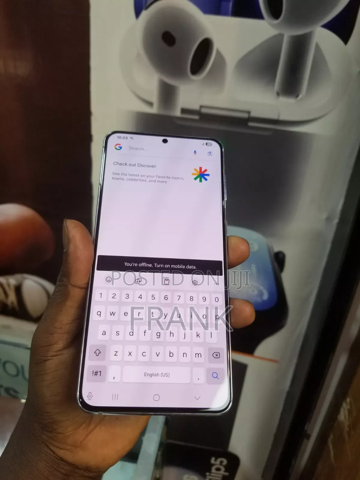 New Samsung Galaxy S21+ 5G 128 GB Silver