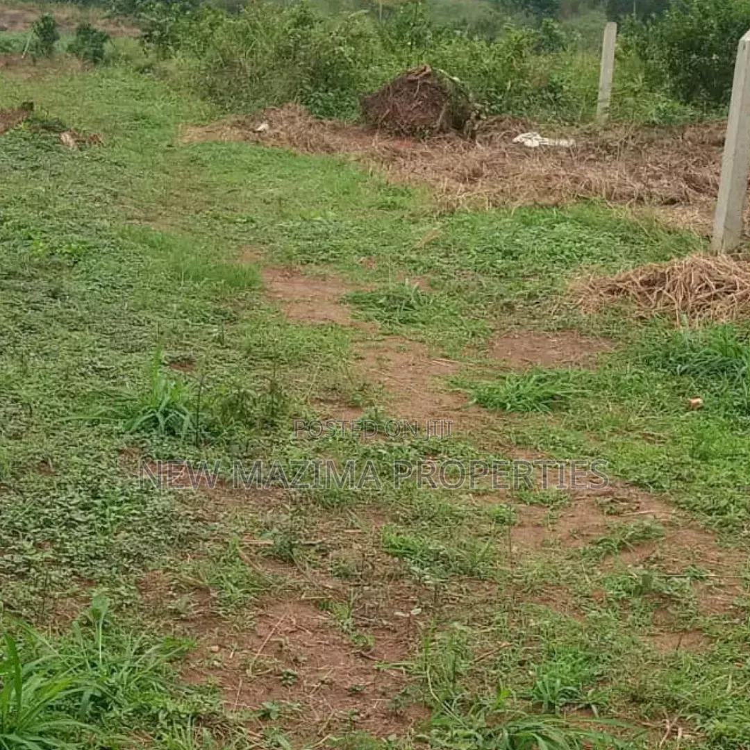 Affordable Plot With Private Mile Land Title on Table on Forced Sale