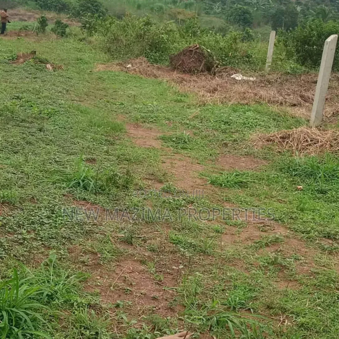 Affordable Plot With Private Mile Land Title on Table on Forced Sale