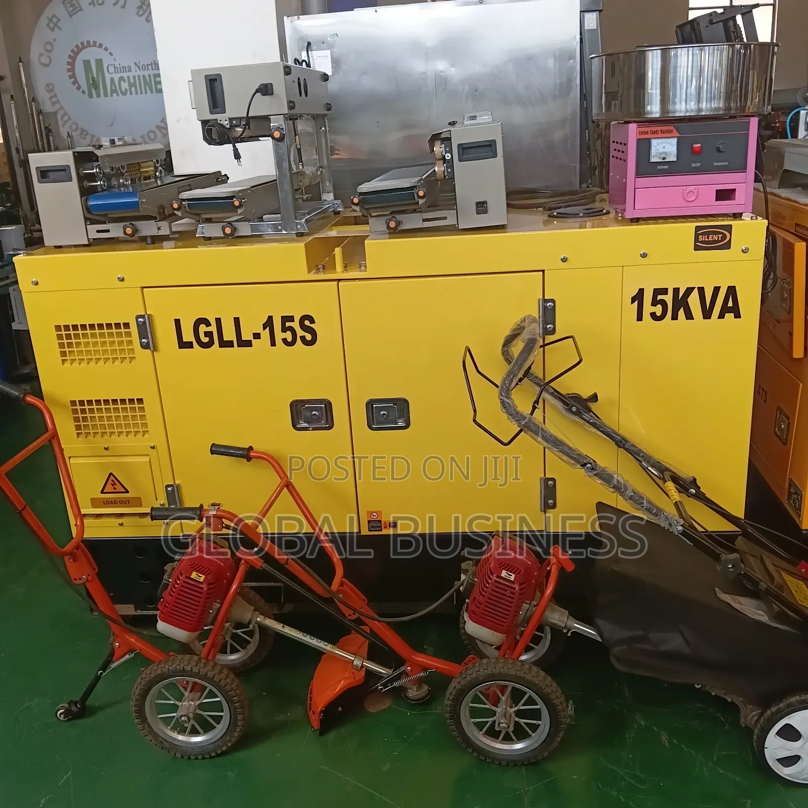 Power You Can Trust – 15 Kva Silent Diesel Generator for Sale!