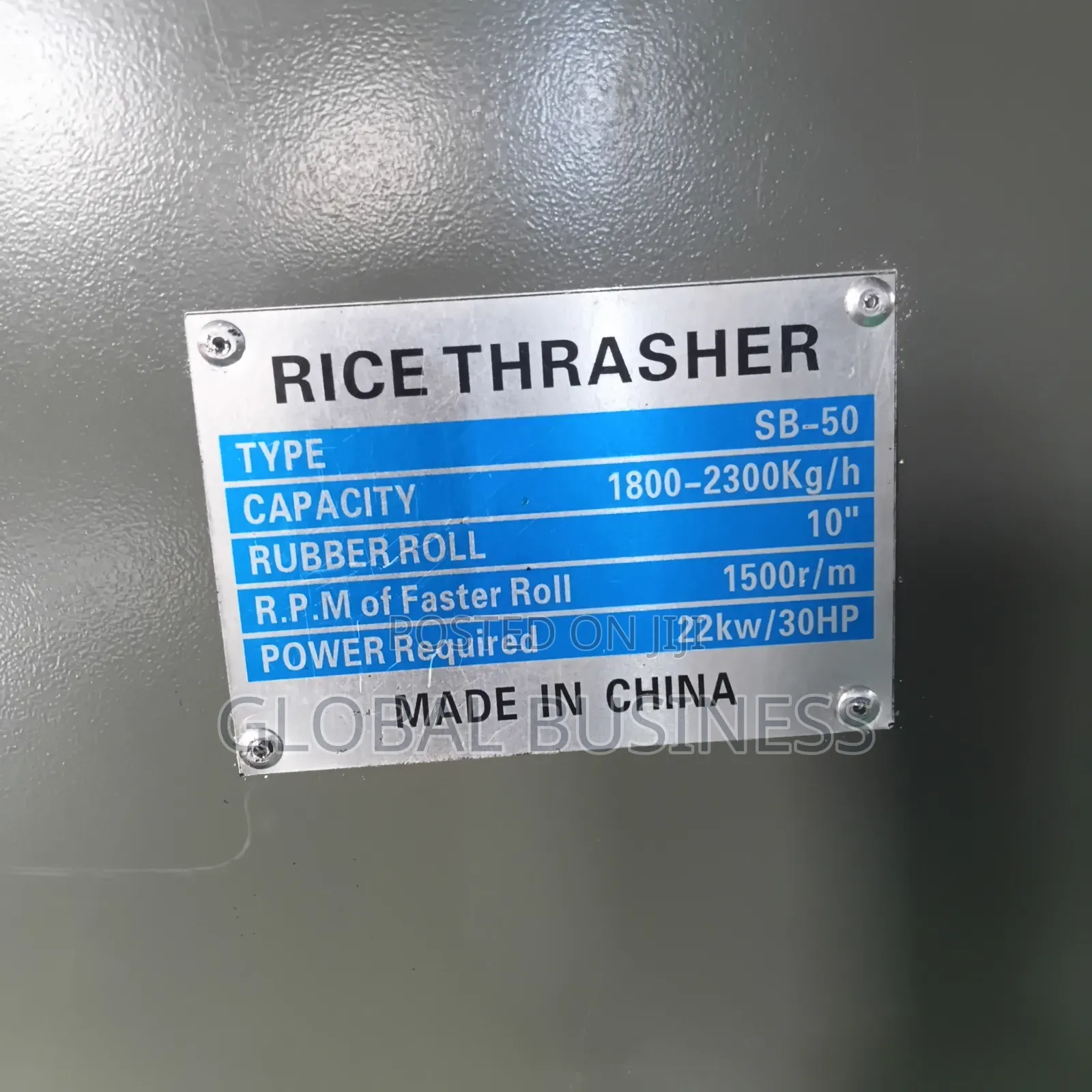 Rice Polisher Machine – Sb 50