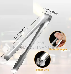 2pcs Ice Cube Tongs