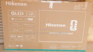 Qled Tv 65" Inch Hisense Boxed