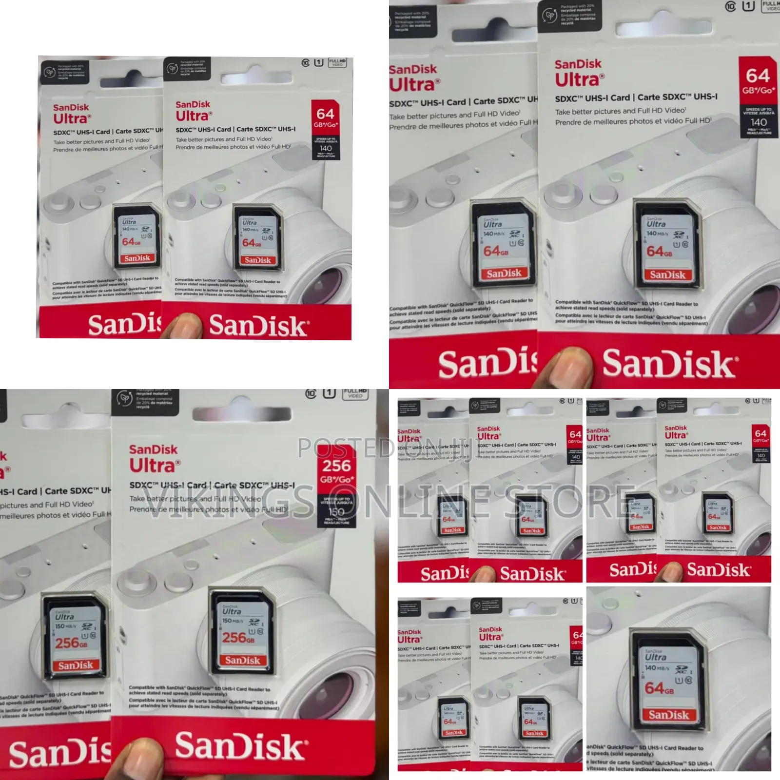 Sandisk Ultra 64gb SDXC Uhs-I Memory Card