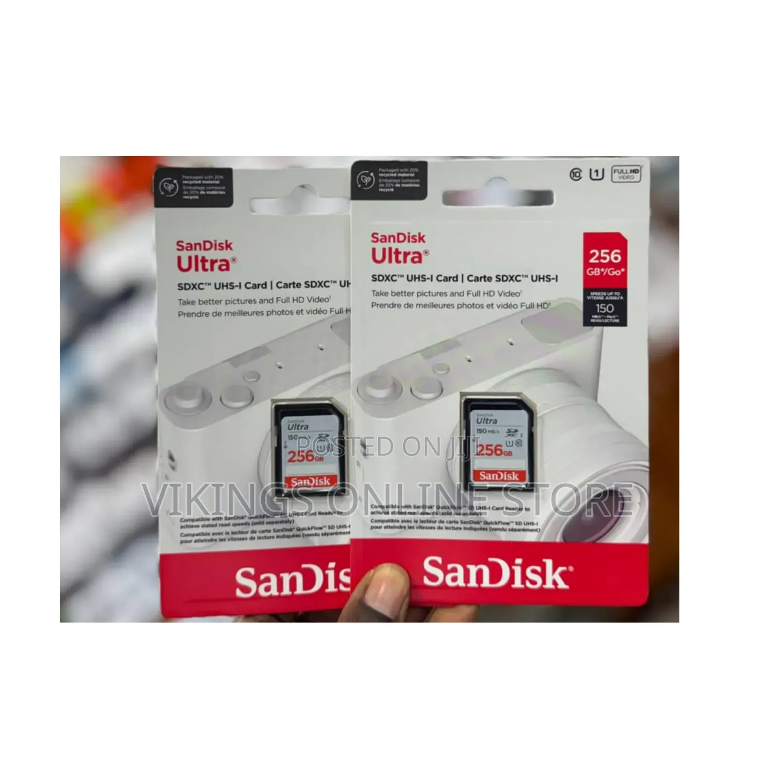 Sandisk Ultra 256gb SDXC Uhs-I Memory Card
