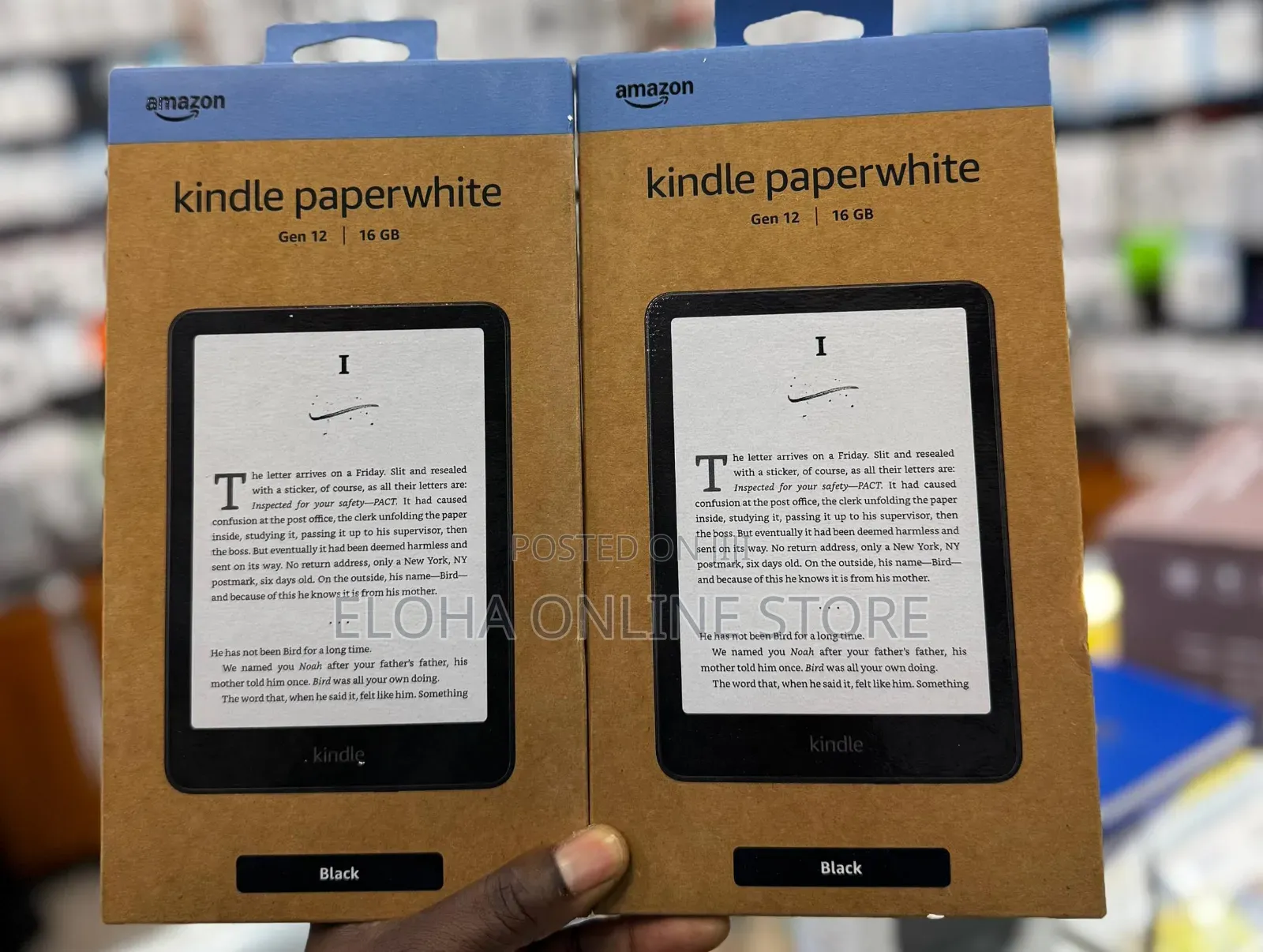 New Amazon Kindle Paperwhite 16 GB Black