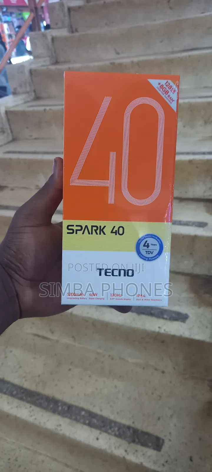 New Tecno Spark 40 256 GB Blue