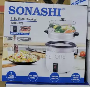 Sonashi 2.8 L Rice Cooker 2 in 1