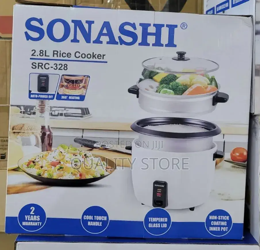 Sonashi 2.8 L Rice Cooker 2 in 1