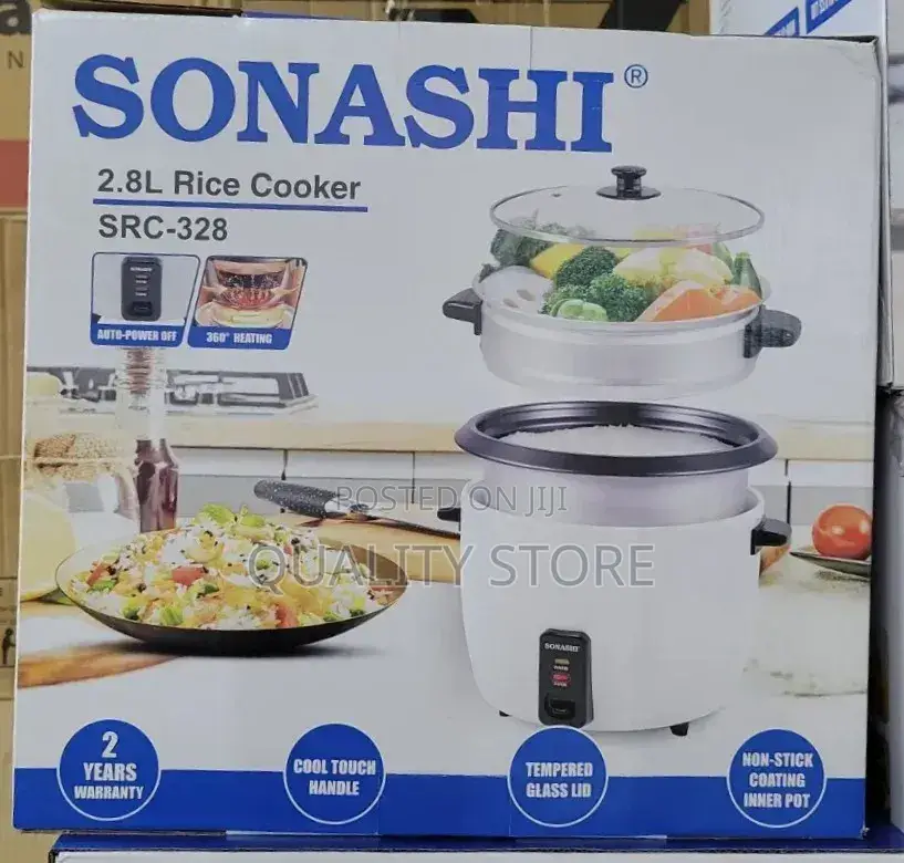 Sonashi 2.8 L Rice Cooker 2 in 1