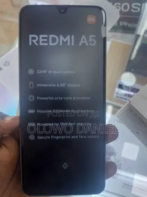 New Xiaomi Redmi A5 4G 64 GB Black