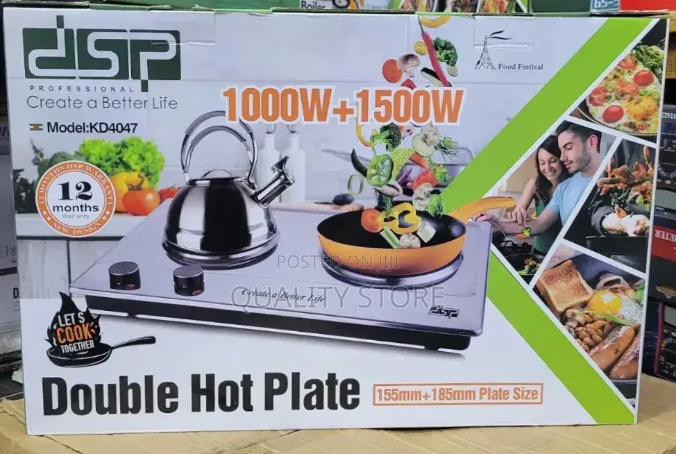 DSP Double Hot Plate Kd4047
