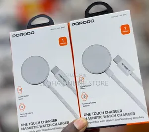 Porodo One Touch Magnetic Watch Charger