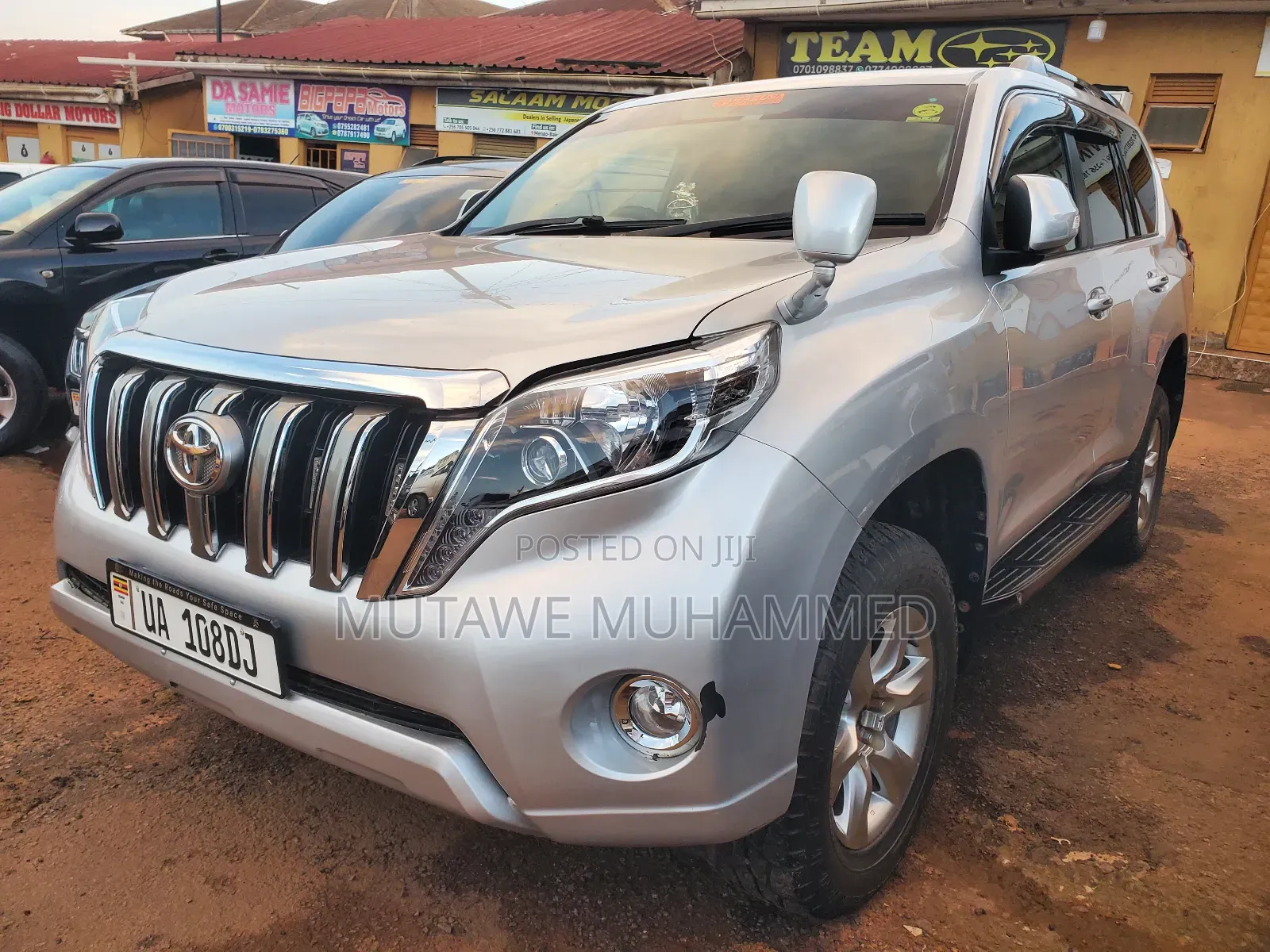 Toyota Land Cruiser Prado 2015 Silver