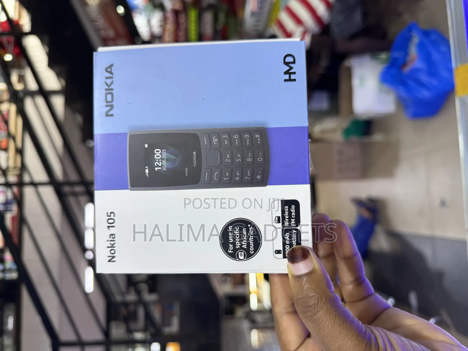 New Nokia 105 Black