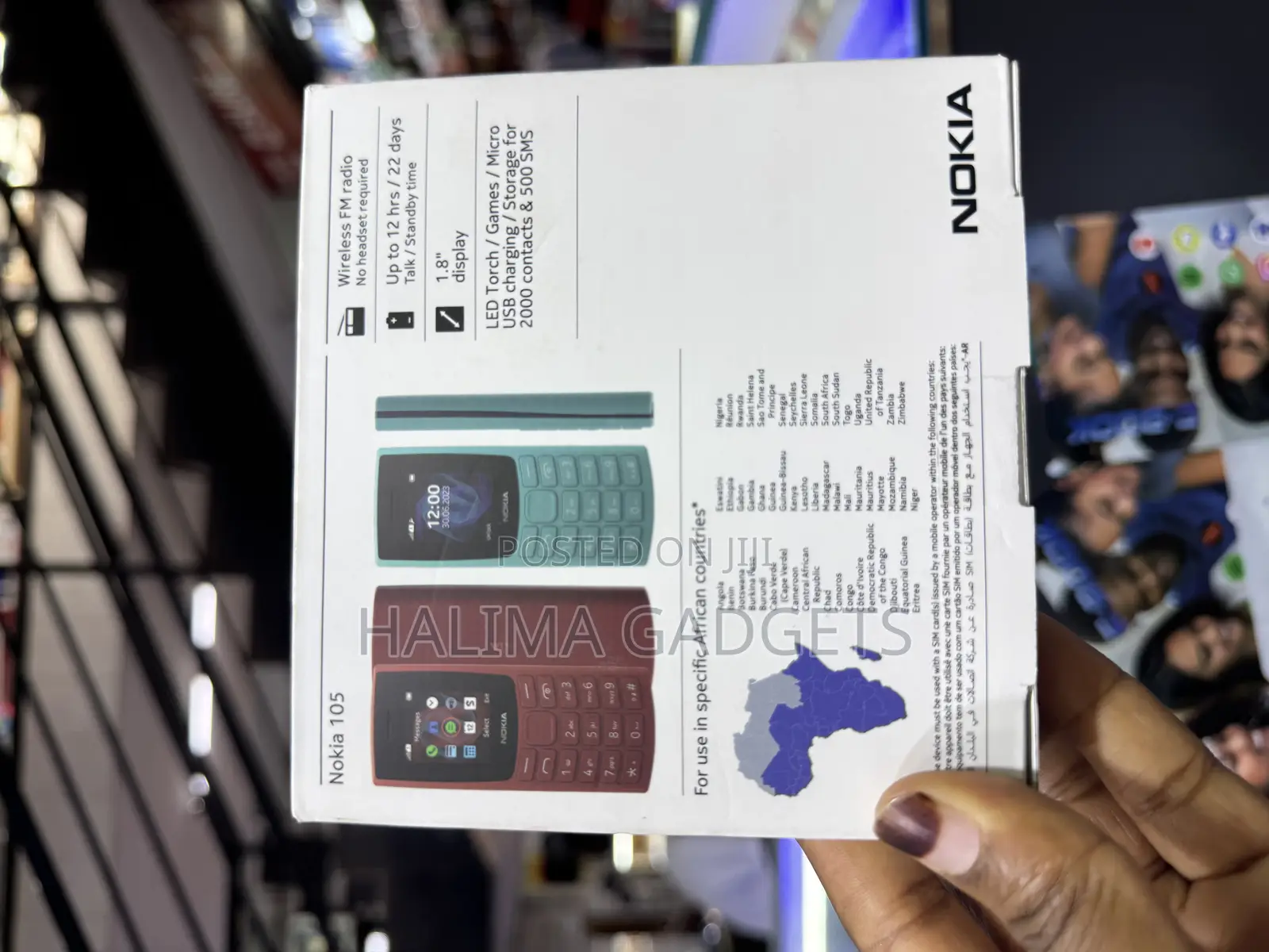 New Nokia 105 Black