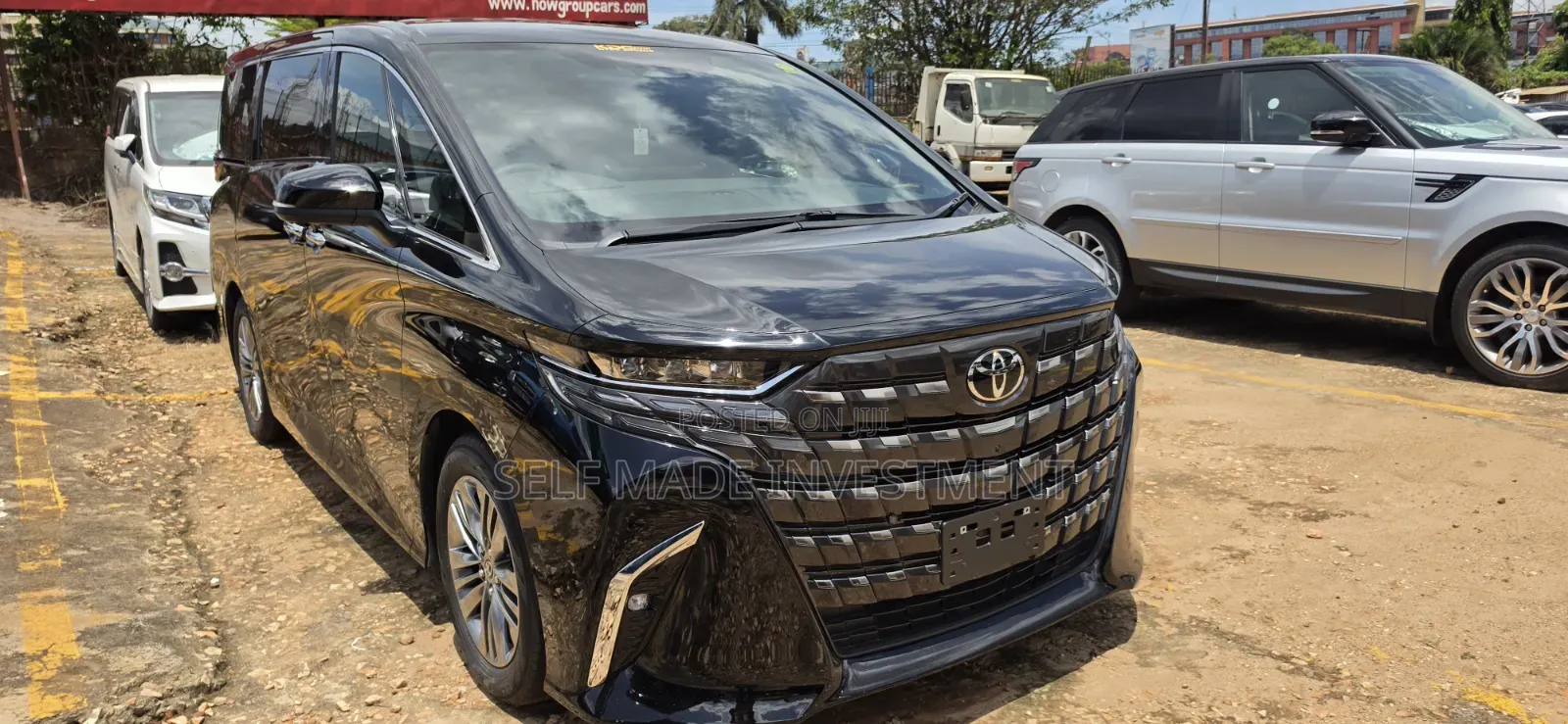 New Toyota Alphard 2025 Black