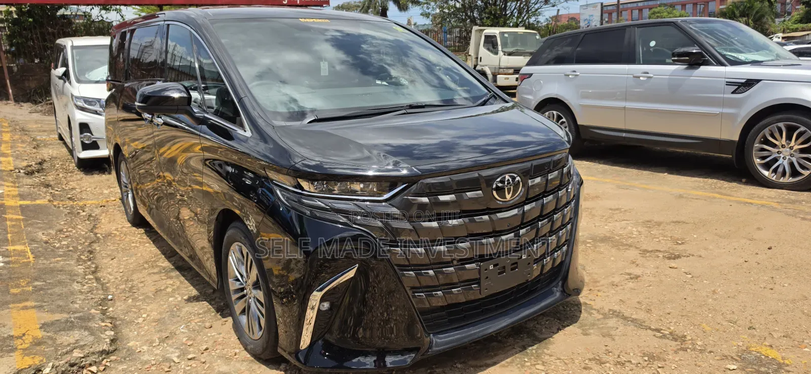 New Toyota Alphard 2025 Black