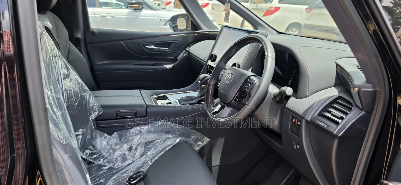 New Toyota Alphard 2025 Black