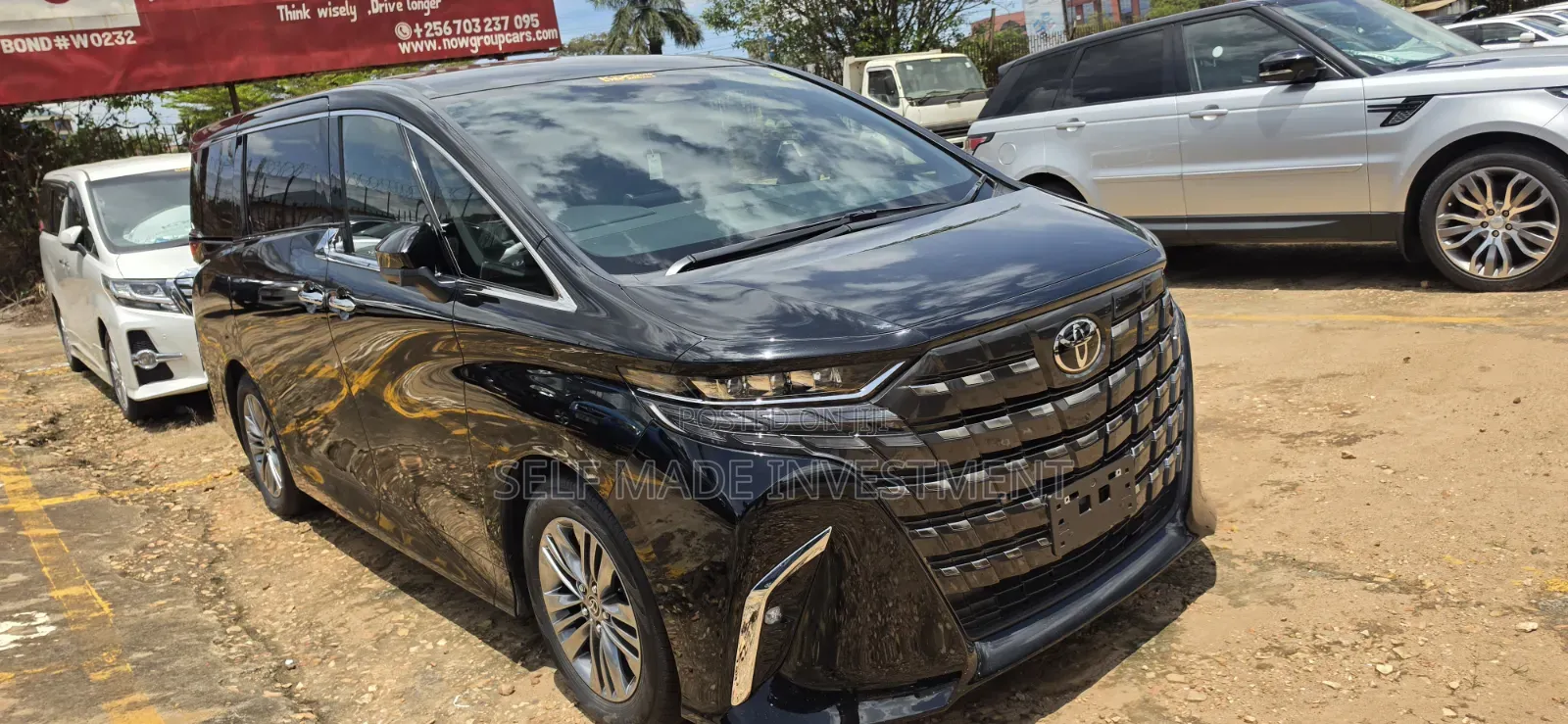 New Toyota Alphard 2025 Black