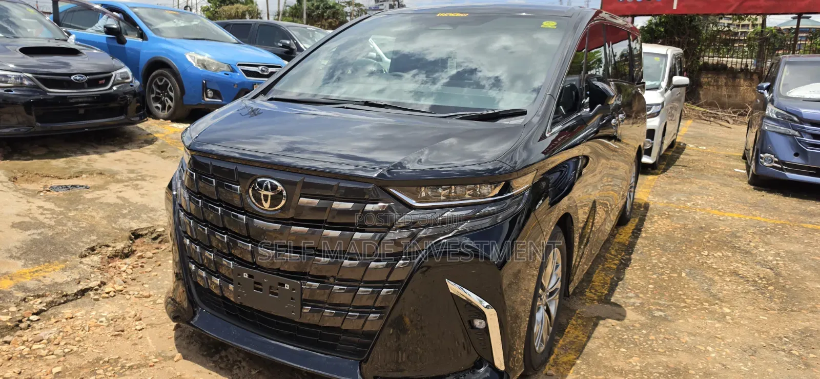 New Toyota Alphard 2025 Black