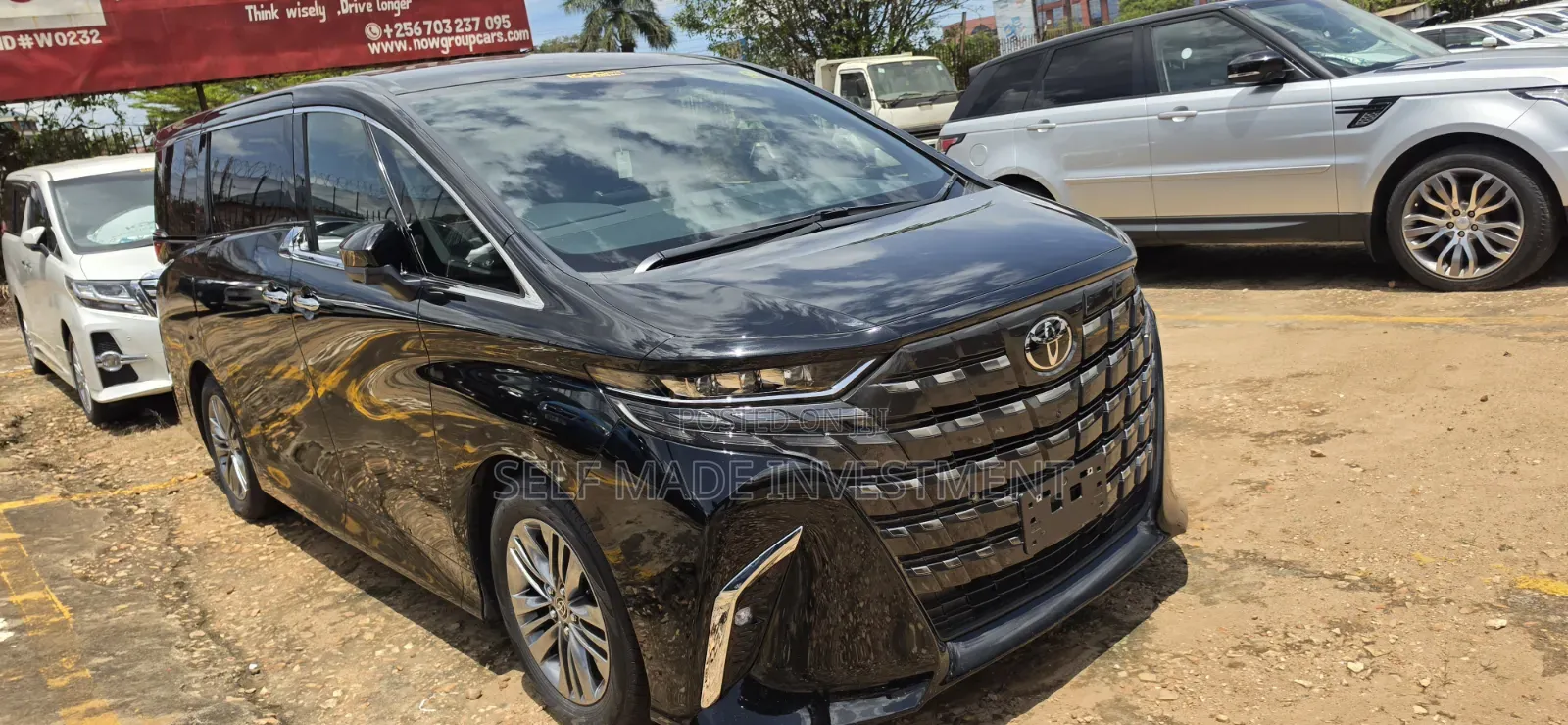 New Toyota Alphard 2025 Black