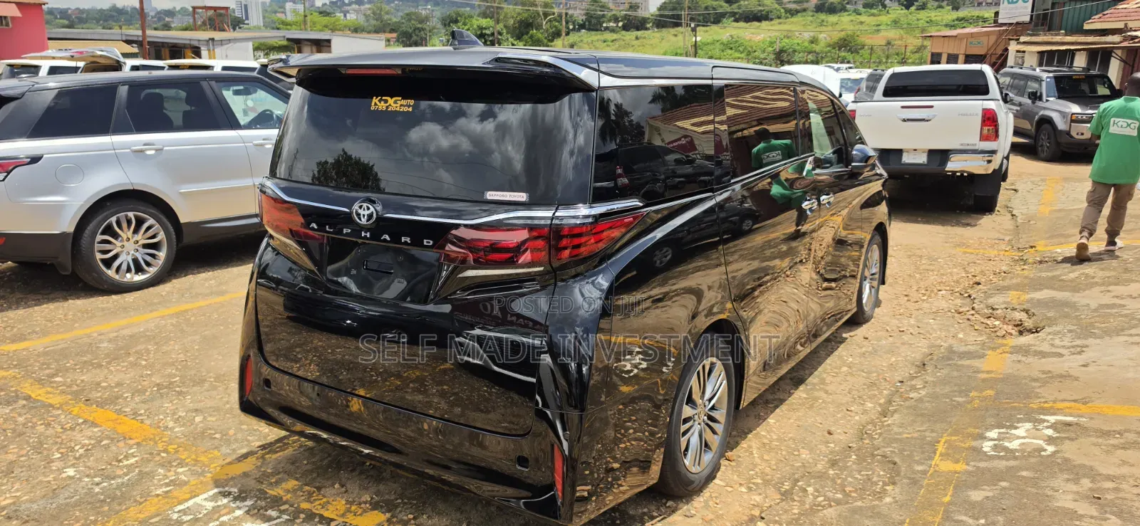 New Toyota Alphard 2025 Black