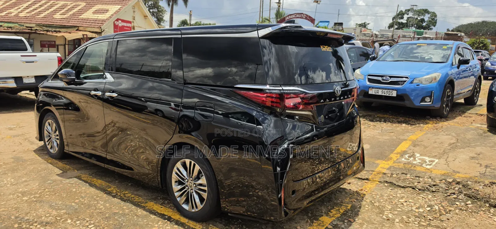 New Toyota Alphard 2025 Black