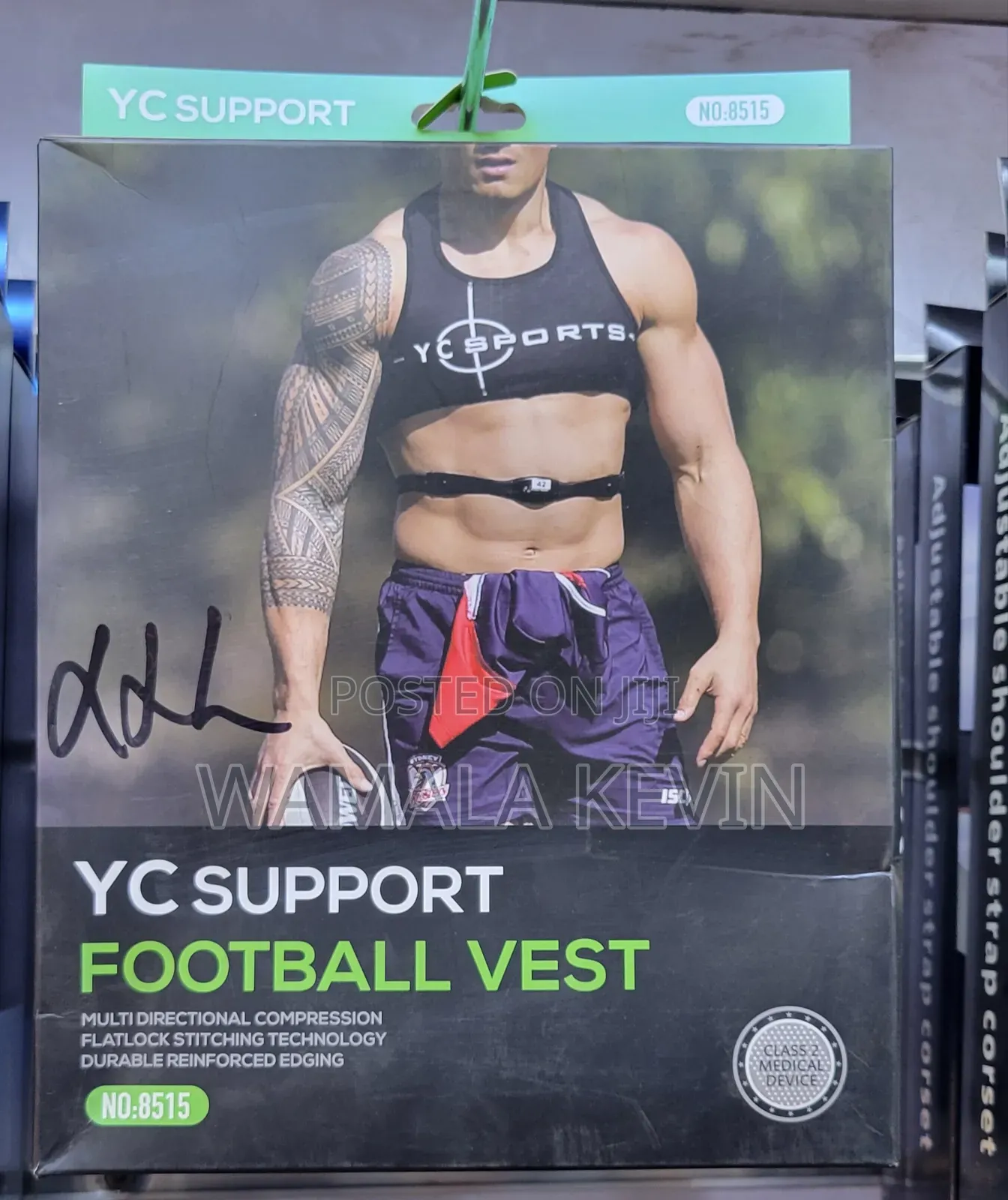 Back Support Football Vest